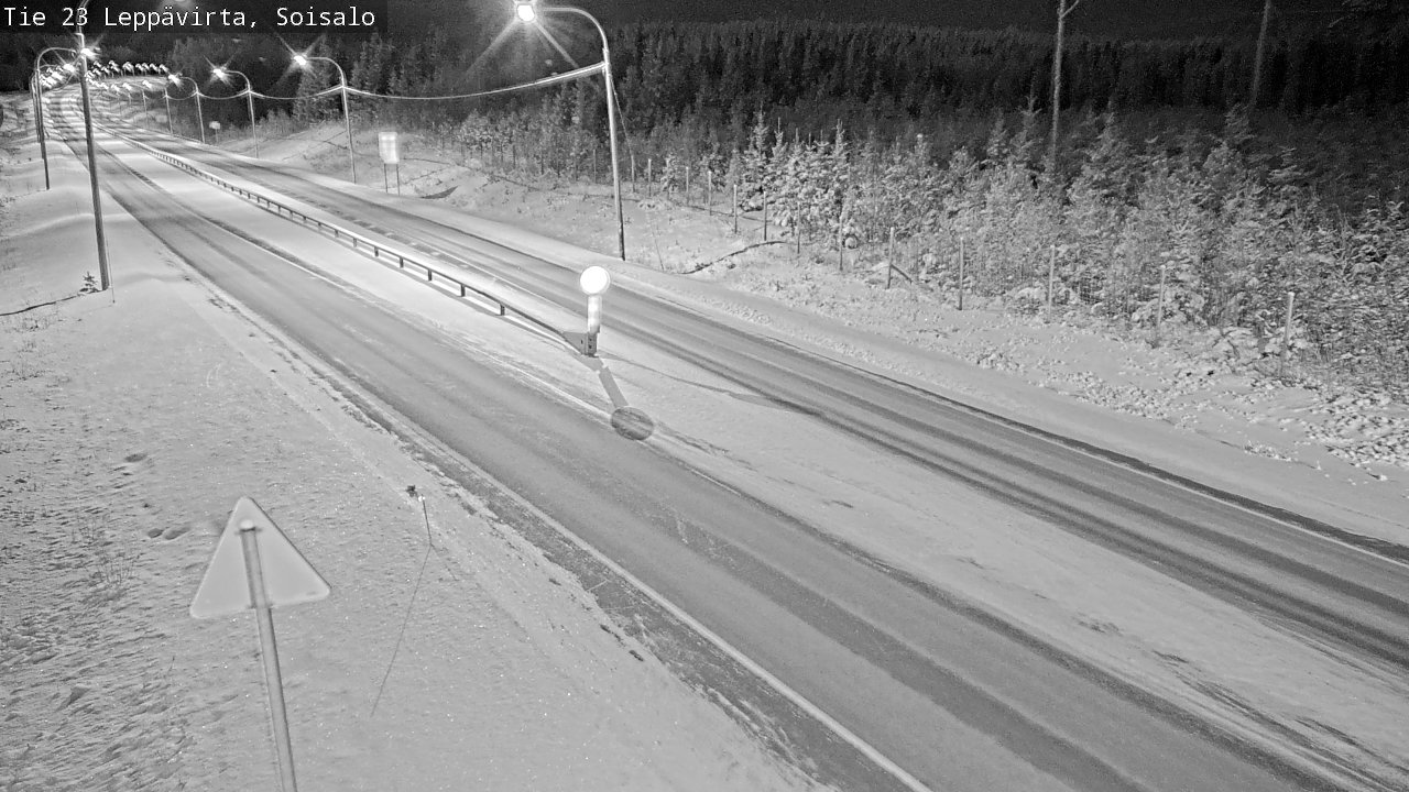 Weather Camera Image Väg 23 Leppävirta, Soisalo, Leppävirta, Pohjois-Savo