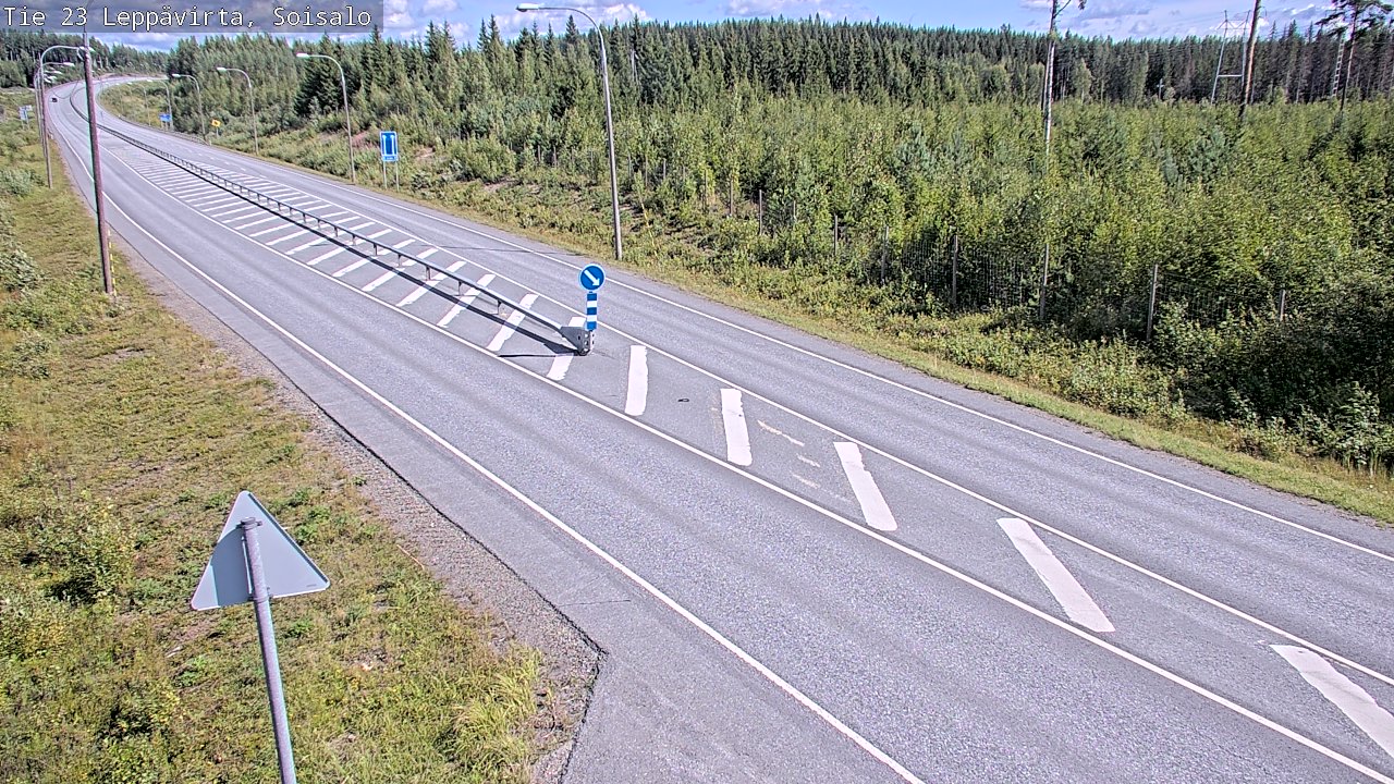 Kelikamerat Kuva Tie 23 Leppävirta, Soisalo, Leppävirta, Pohjois-Savo