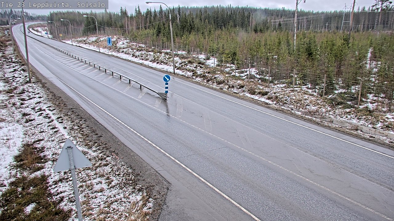 Kelikamerat Kuva Tie 23 Leppävirta, Soisalo, Leppävirta, Pohjois-Savo