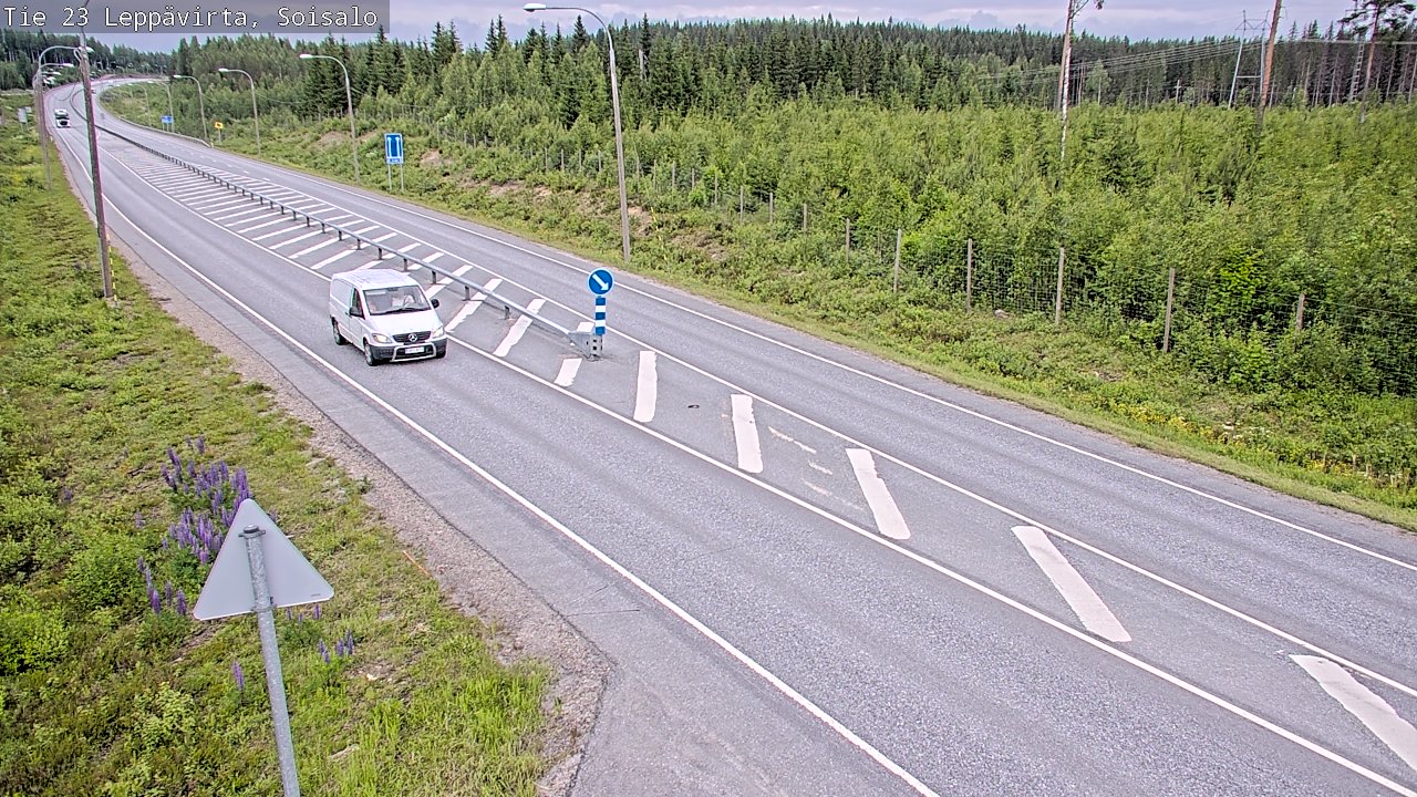 Kelikamerat Kuva Tie 23 Leppävirta, Soisalo, Leppävirta, Pohjois-Savo