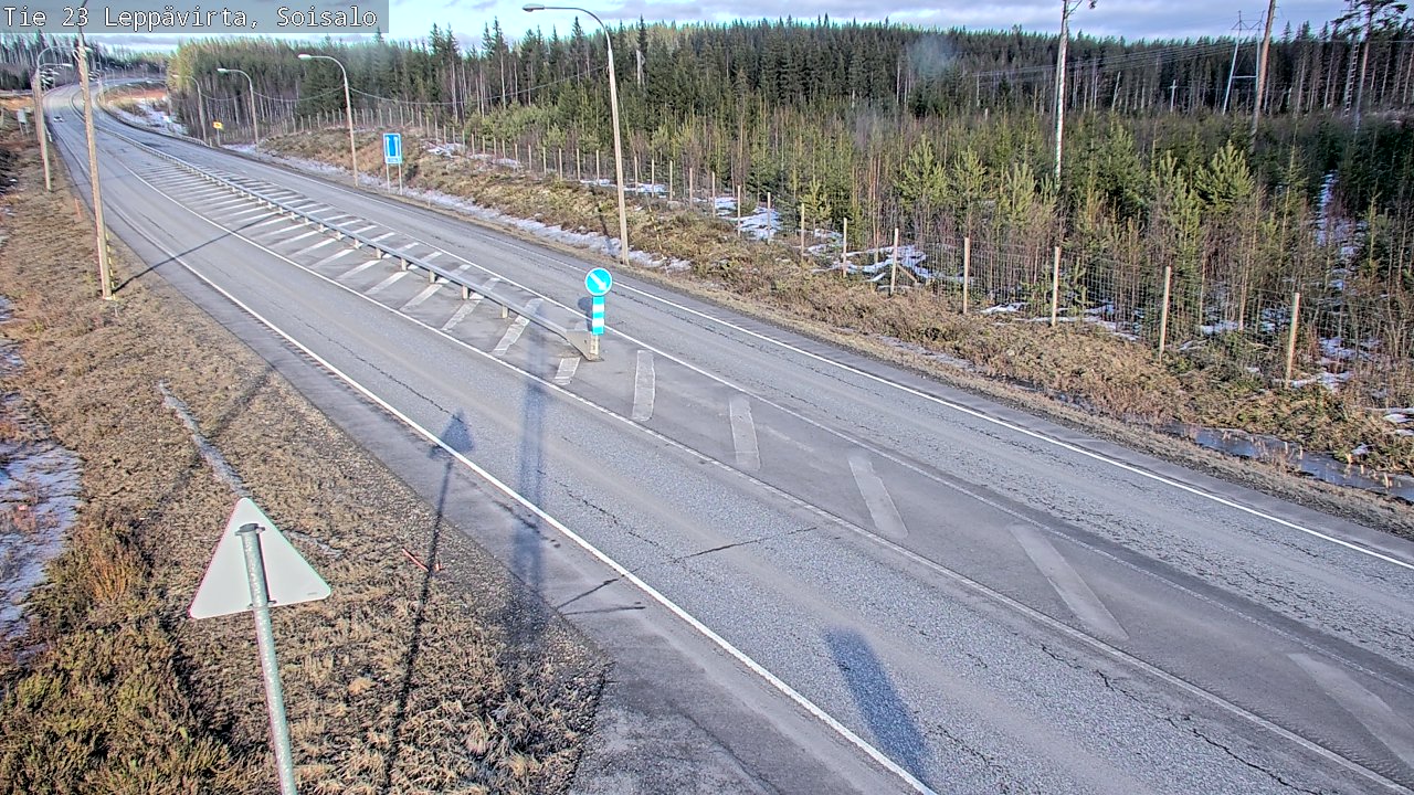 Kelikamerat Kuva Tie 23 Leppävirta, Soisalo, Leppävirta, Pohjois-Savo