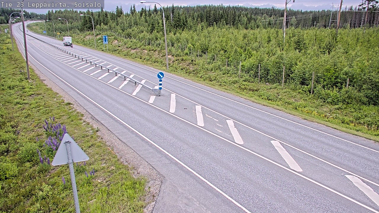 Kelikamerat Kuva Tie 23 Leppävirta, Soisalo, Leppävirta, Pohjois-Savo