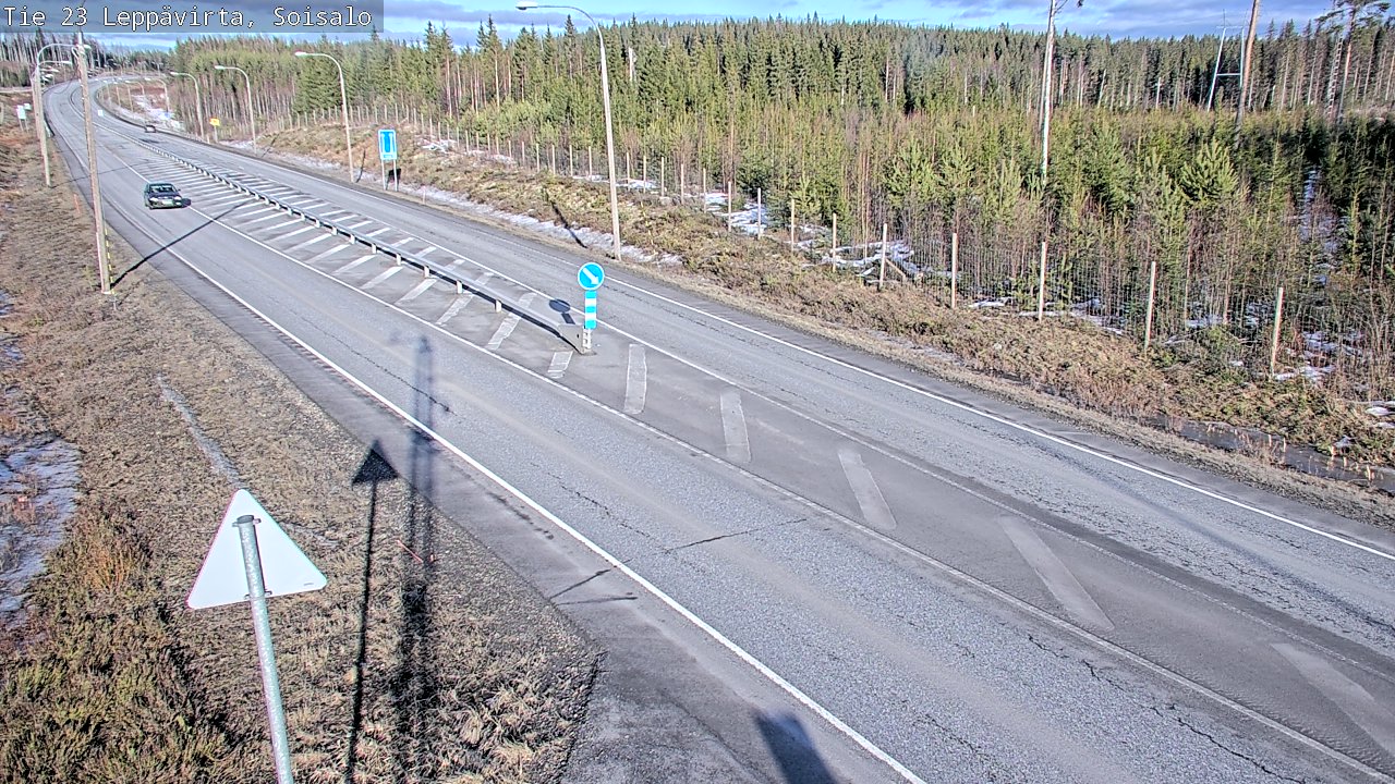 Kelikamerat Kuva Tie 23 Leppävirta, Soisalo, Leppävirta, Pohjois-Savo