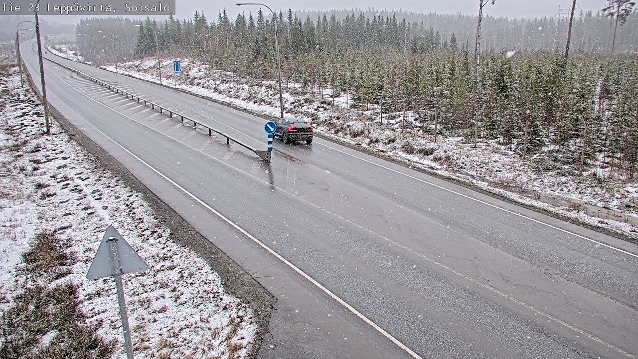 Kelikamerat Kuva Tie 23 Leppävirta, Soisalo, Leppävirta, Pohjois-Savo