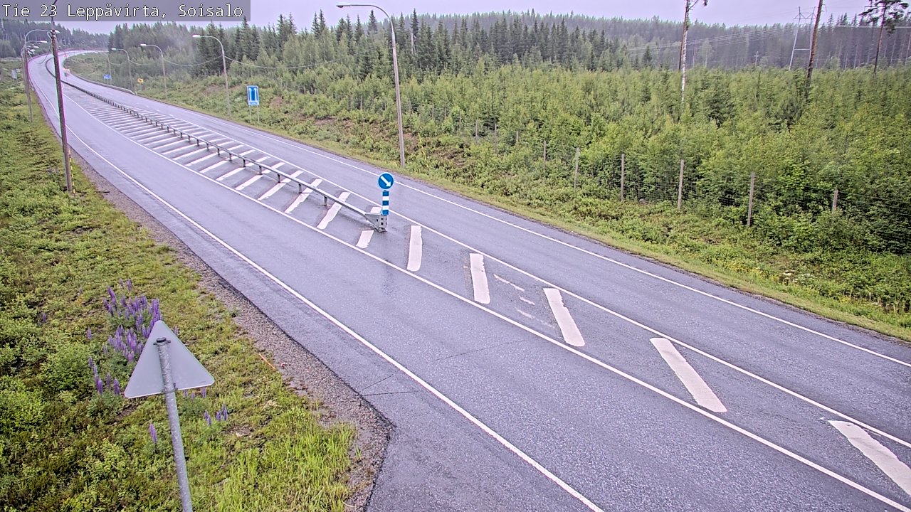 Kelikamerat Kuva Tie 23 Leppävirta, Soisalo, Leppävirta, Pohjois-Savo