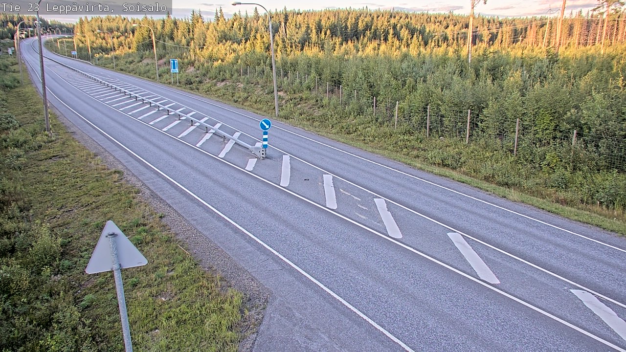 Kelikamerat Kuva Tie 23 Leppävirta, Soisalo, Leppävirta, Pohjois-Savo