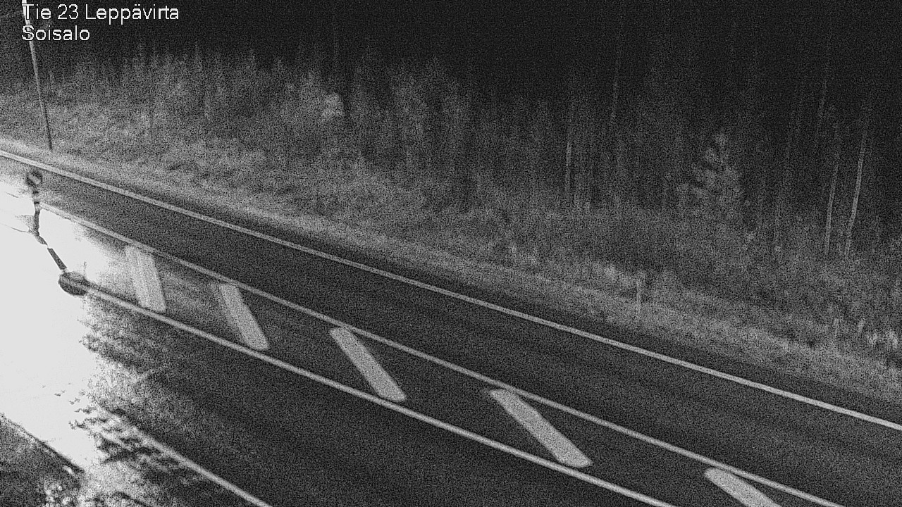 Weather Camera Image Road 23 Leppävirta, Soisalo, Leppävirta, Pohjois-Savo