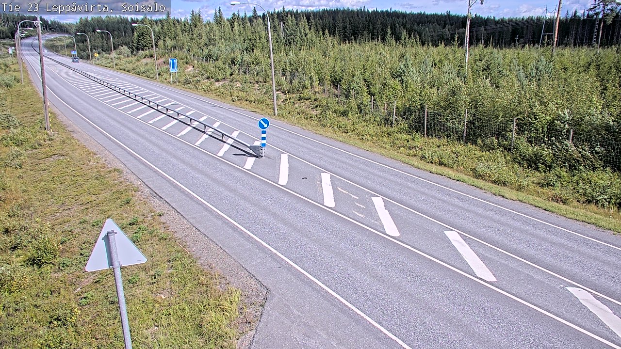 Kelikamerat Kuva Tie 23 Leppävirta, Soisalo, Leppävirta, Pohjois-Savo