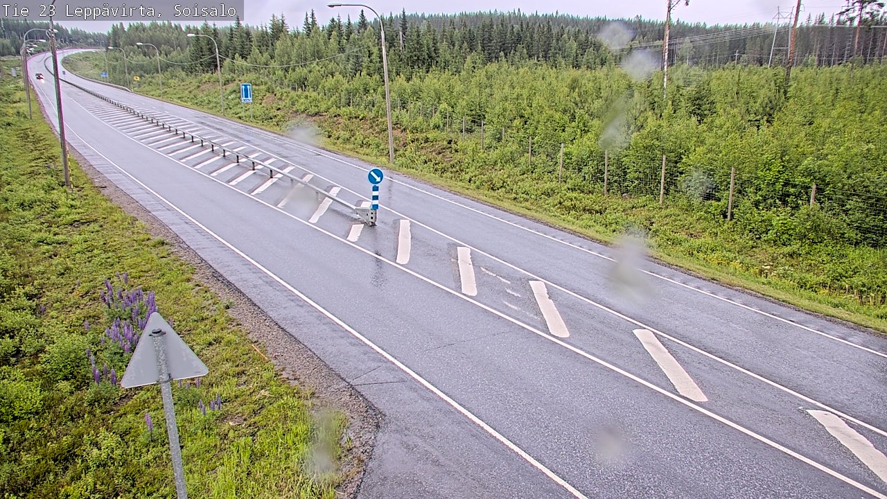 Kelikamerat Kuva Tie 23 Leppävirta, Soisalo, Leppävirta, Pohjois-Savo