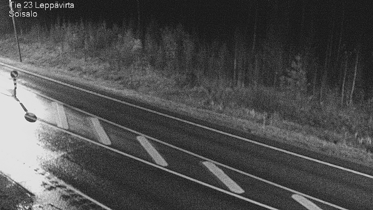 Weather Camera Image Road 23 Leppävirta, Soisalo, Leppävirta, Pohjois-Savo