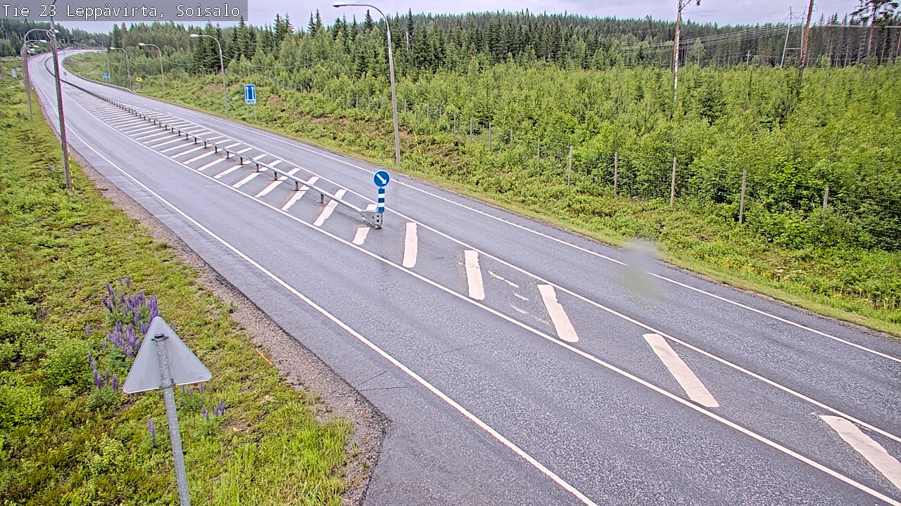 Kelikamerat Kuva Tie 23 Leppävirta, Soisalo, Leppävirta, Pohjois-Savo