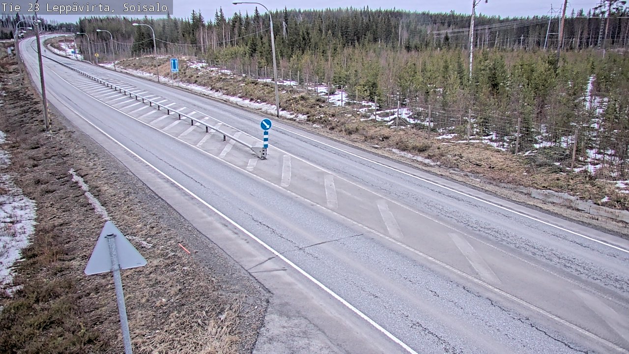 Kelikamerat Kuva Tie 23 Leppävirta, Soisalo, Leppävirta, Pohjois-Savo