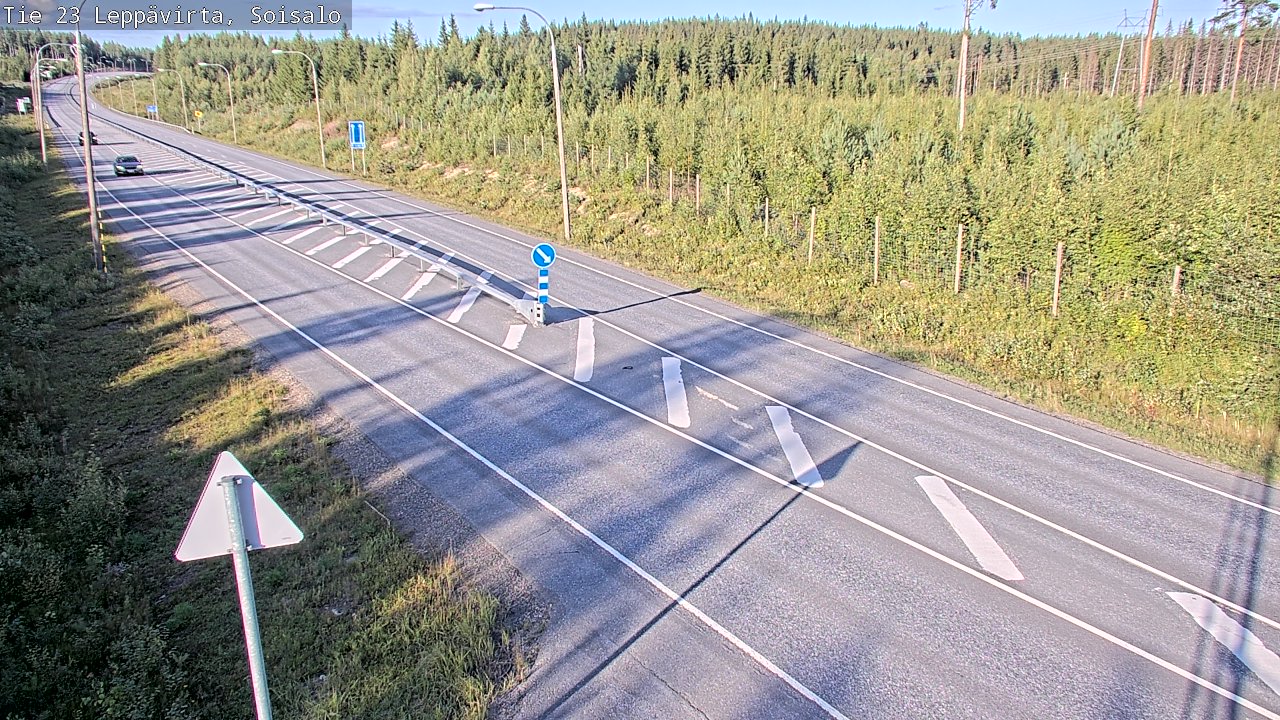 Kelikamerat Kuva Tie 23 Leppävirta, Soisalo, Leppävirta, Pohjois-Savo