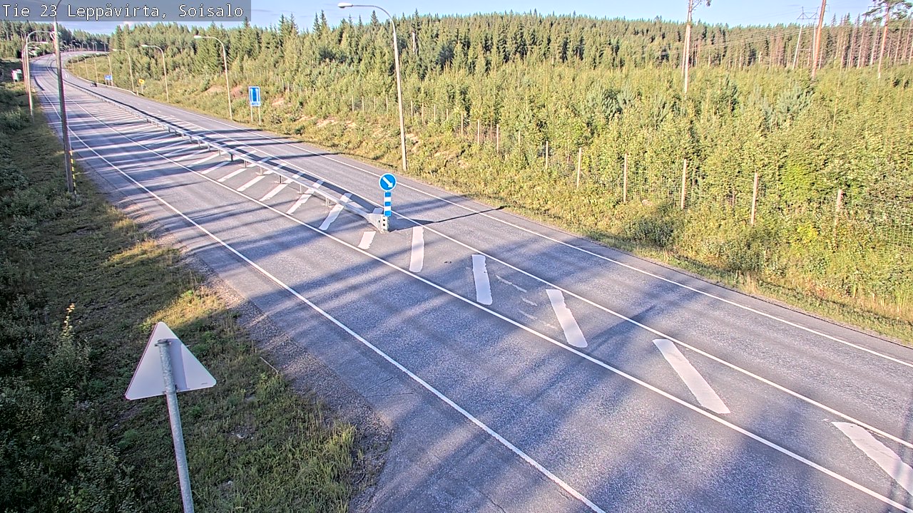Kelikamerat Kuva Tie 23 Leppävirta, Soisalo, Leppävirta, Pohjois-Savo