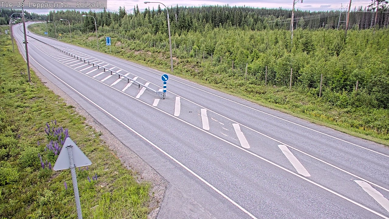 Kelikamerat Kuva Tie 23 Leppävirta, Soisalo, Leppävirta, Pohjois-Savo