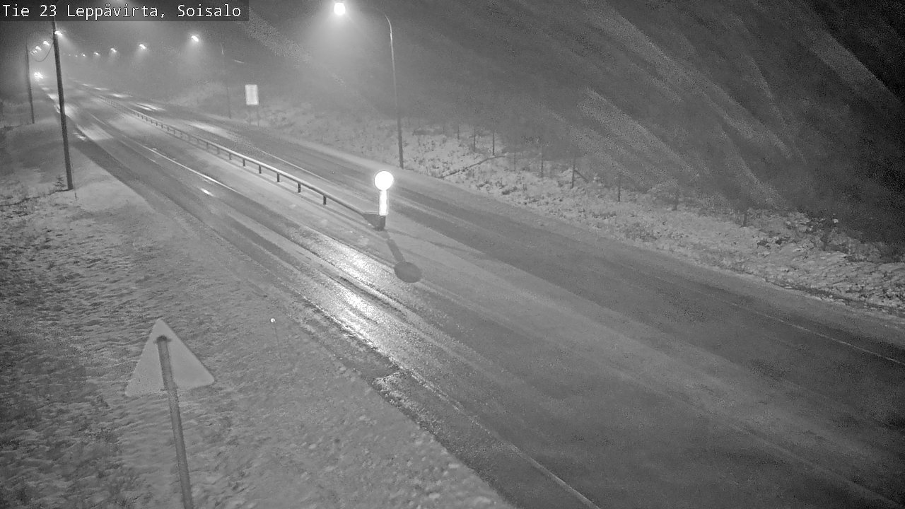 Weather Camera Image Road 23 Leppävirta, Soisalo, Leppävirta, Pohjois-Savo
