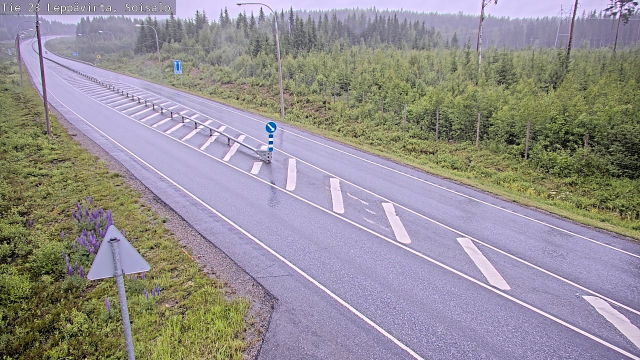 Kelikamerat Kuva Tie 23 Leppävirta, Soisalo, Leppävirta, Pohjois-Savo