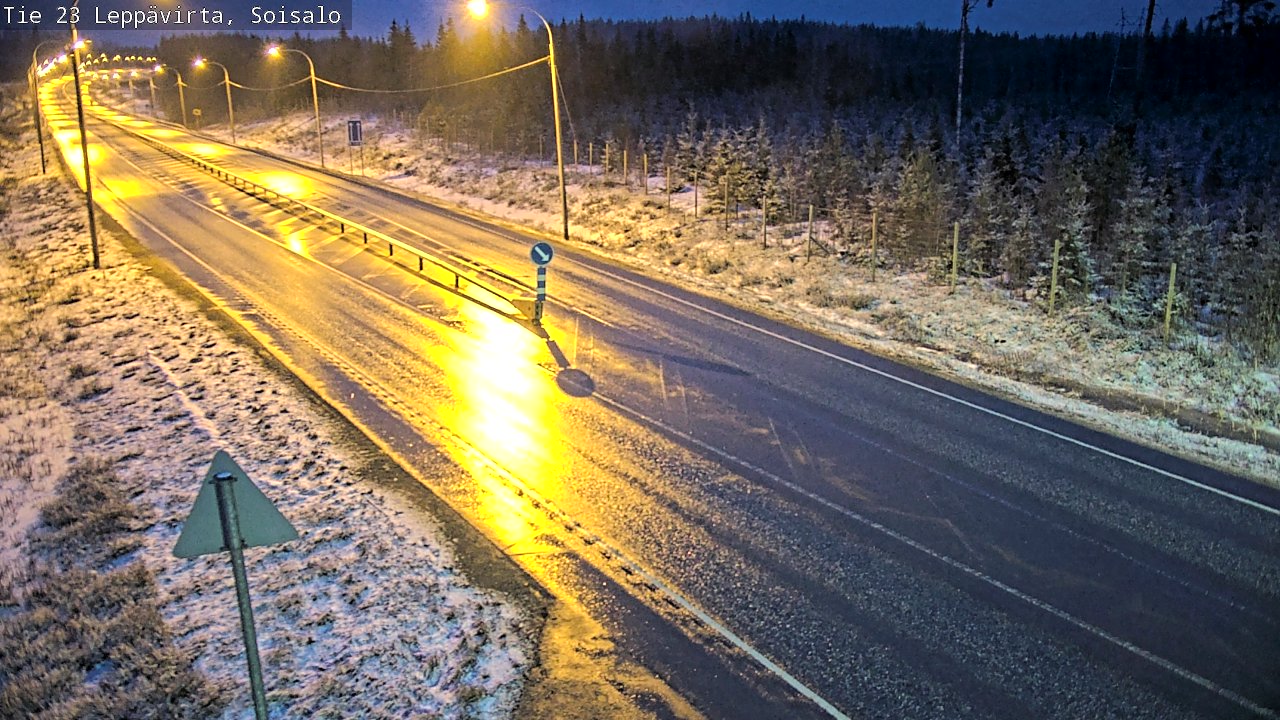 Kelikamerat Kuva Tie 23 Leppävirta, Soisalo, Leppävirta, Pohjois-Savo