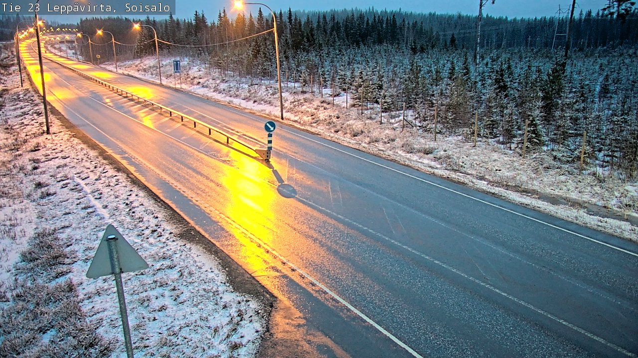 Kelikamerat Kuva Tie 23 Leppävirta, Soisalo, Leppävirta, Pohjois-Savo