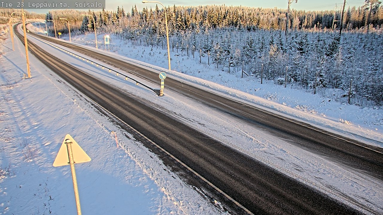 Kelikamerat Kuva Tie 23 Leppävirta, Soisalo, Leppävirta, Pohjois-Savo