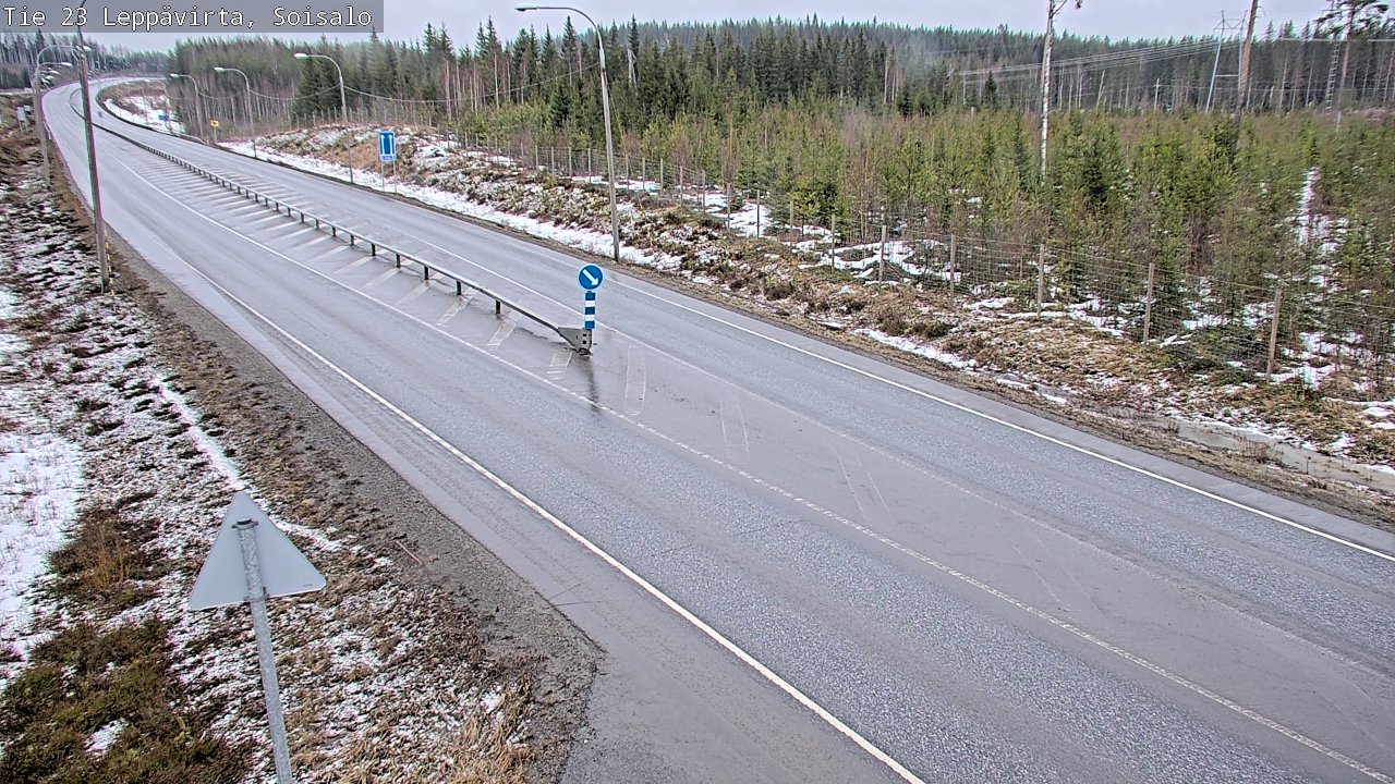 Kelikamerat Kuva Tie 23 Leppävirta, Soisalo, Leppävirta, Pohjois-Savo
