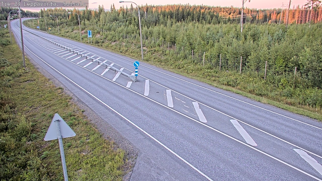 Kelikamerat Kuva Tie 23 Leppävirta, Soisalo, Leppävirta, Pohjois-Savo