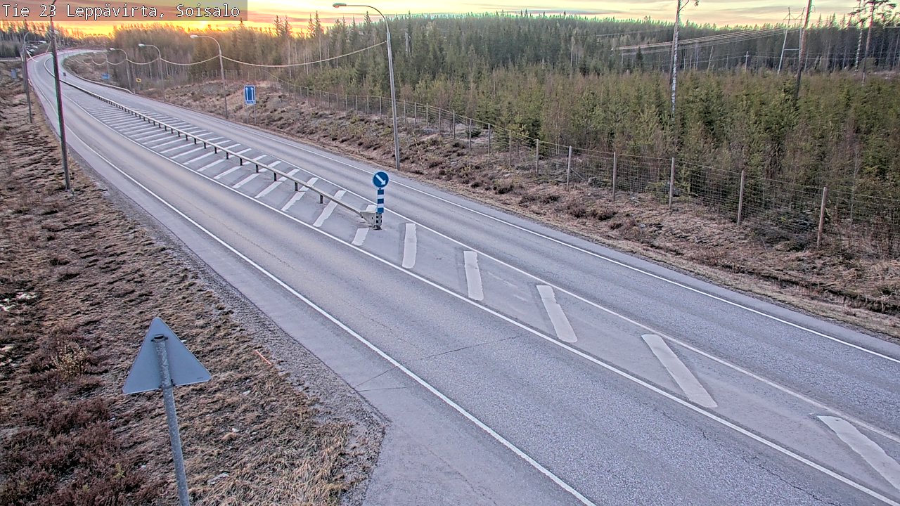 Kelikamerat Kuva Tie 23 Leppävirta, Soisalo, Leppävirta, Pohjois-Savo