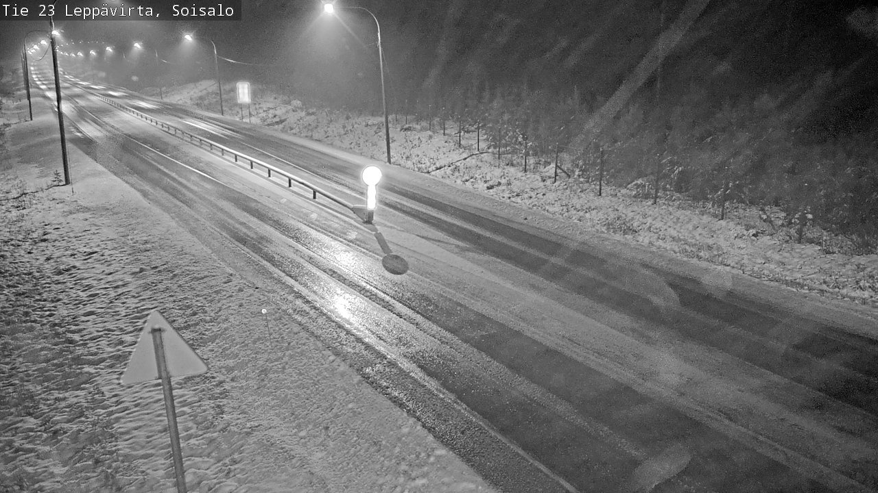 Weather Camera Image Road 23 Leppävirta, Soisalo, Leppävirta, Pohjois-Savo