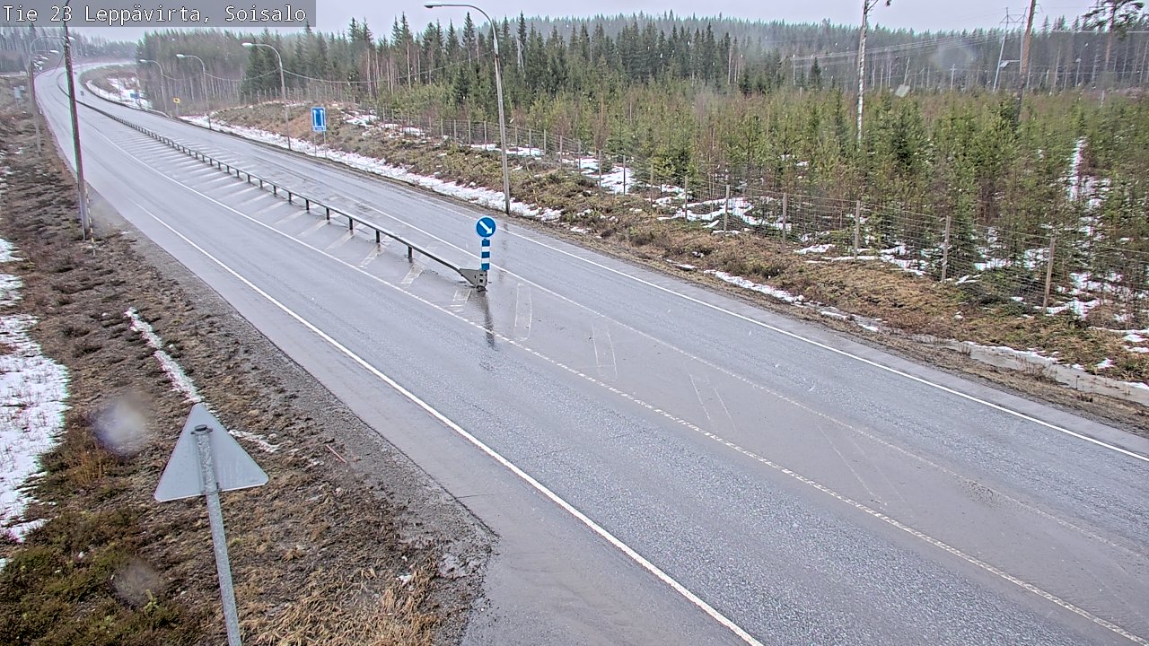 Kelikamerat Kuva Tie 23 Leppävirta, Soisalo, Leppävirta, Pohjois-Savo
