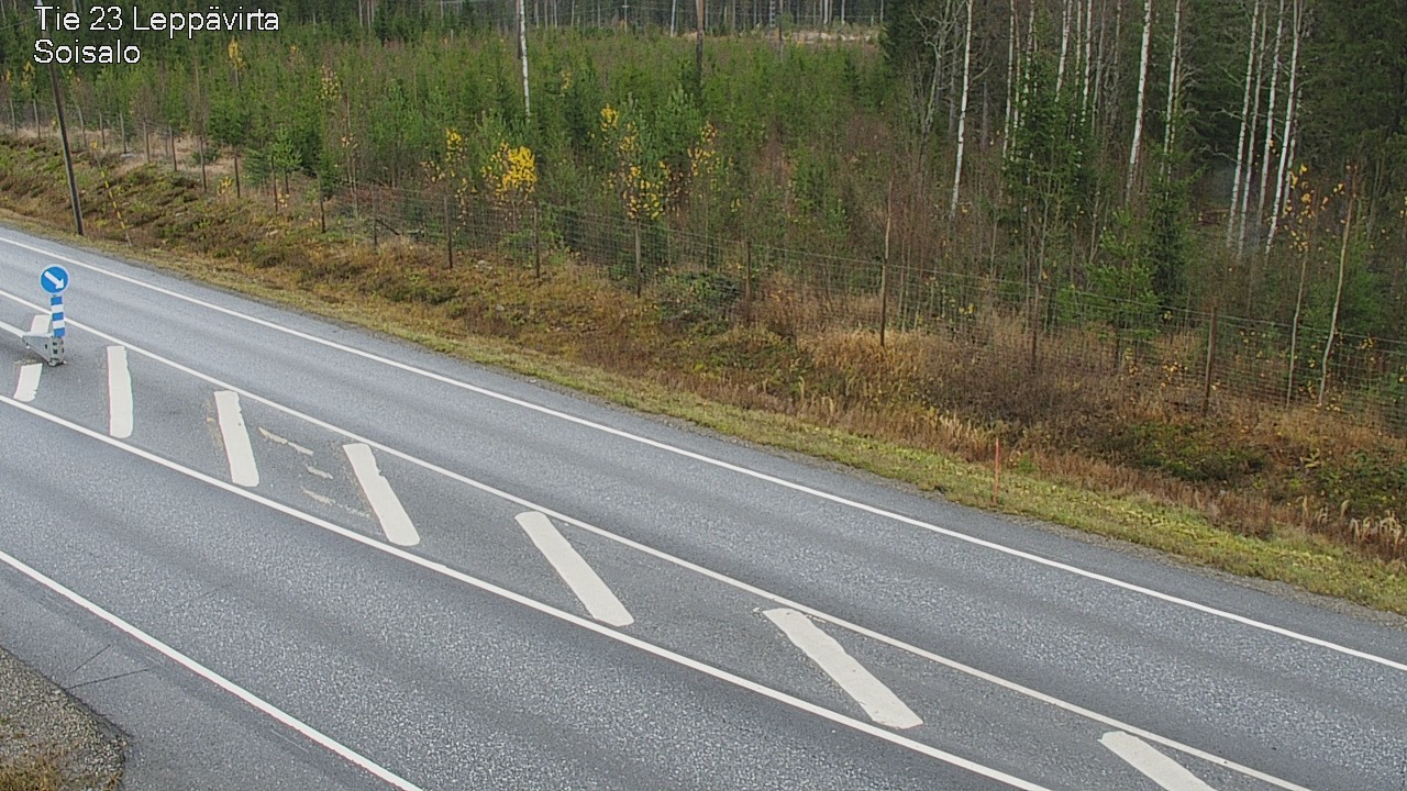 Weather Camera Image Väg 23 Leppävirta, Soisalo, Leppävirta, Pohjois-Savo