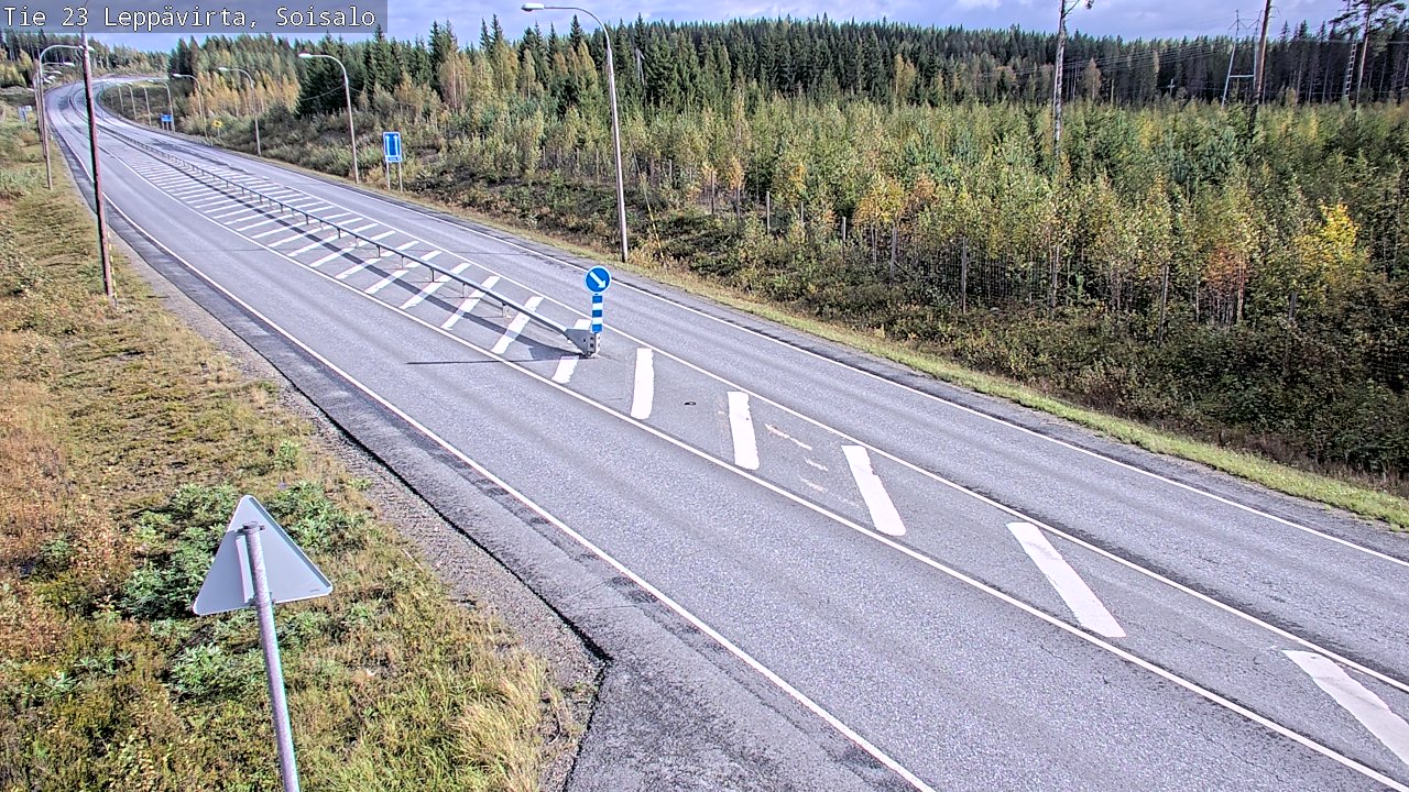 Kelikamerat Kuva Tie 23 Leppävirta, Soisalo, Leppävirta, Pohjois-Savo