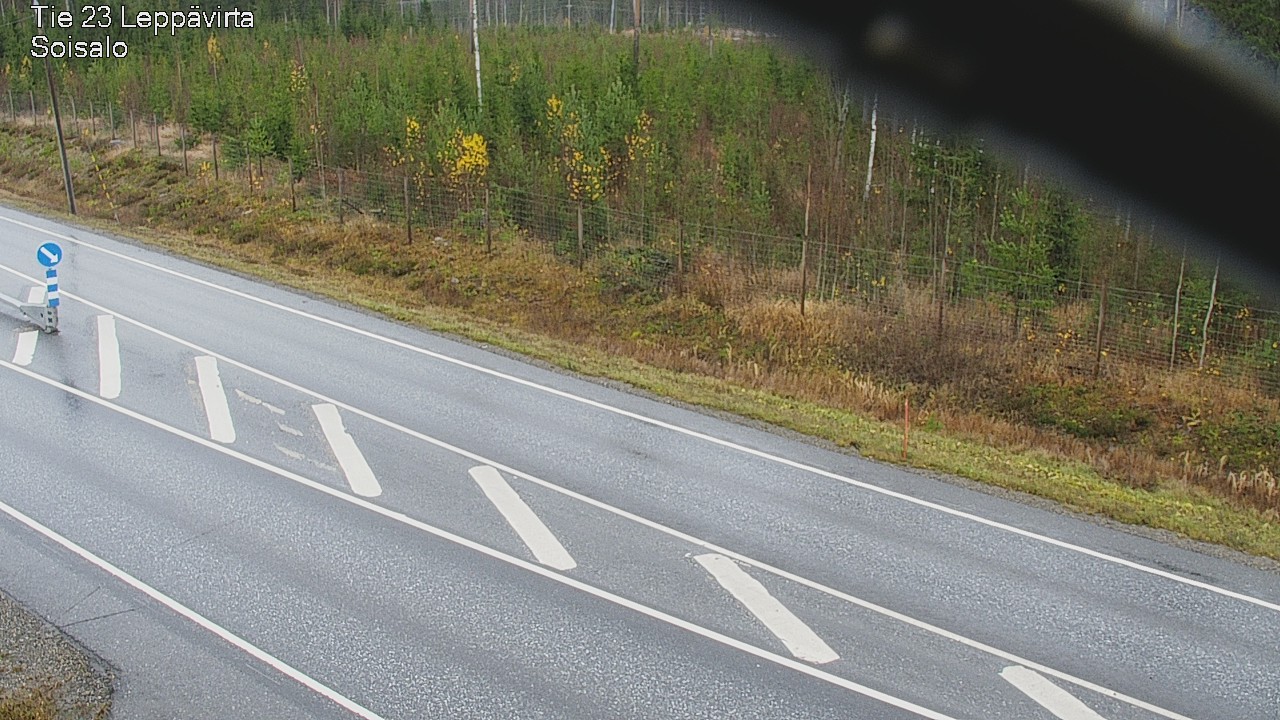Weather Camera Image Väg 23 Leppävirta, Soisalo, Leppävirta, Pohjois-Savo