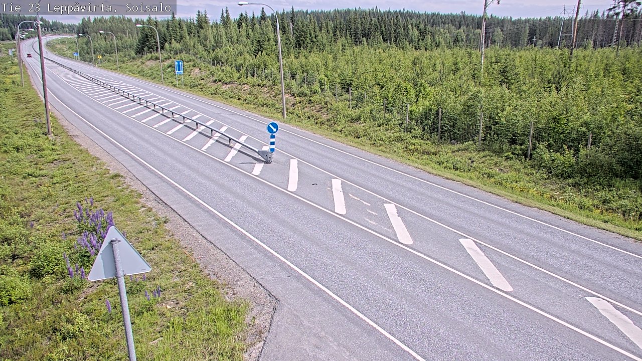 Kelikamerat Kuva Tie 23 Leppävirta, Soisalo, Leppävirta, Pohjois-Savo