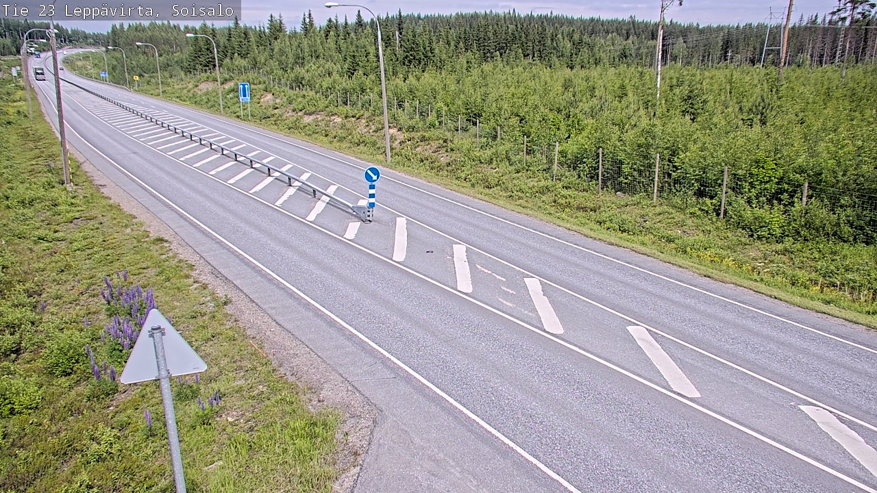 Kelikamerat Kuva Tie 23 Leppävirta, Soisalo, Leppävirta, Pohjois-Savo