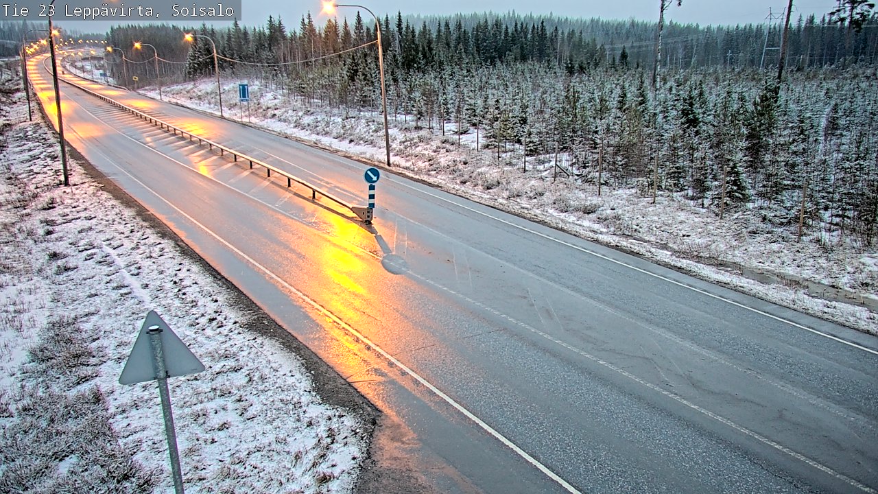 Kelikamerat Kuva Tie 23 Leppävirta, Soisalo, Leppävirta, Pohjois-Savo