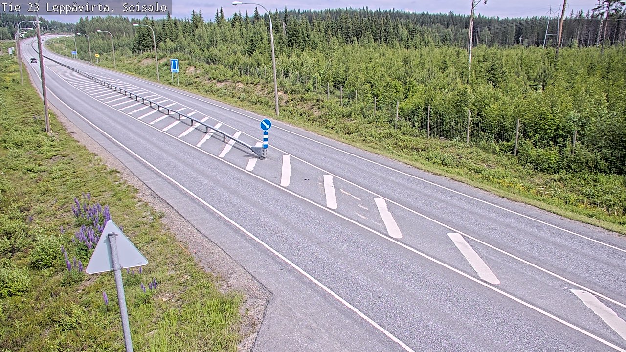 Kelikamerat Kuva Tie 23 Leppävirta, Soisalo, Leppävirta, Pohjois-Savo