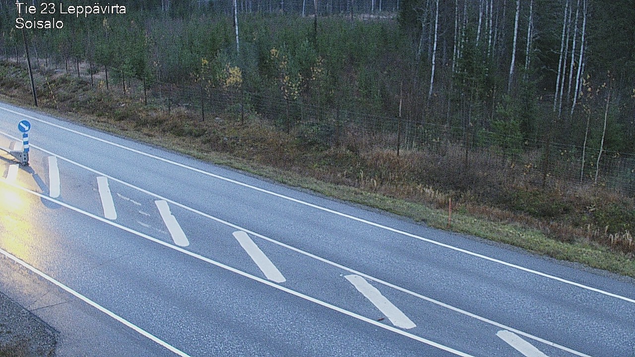 Weather Camera Image Väg 23 Leppävirta, Soisalo, Leppävirta, Pohjois-Savo