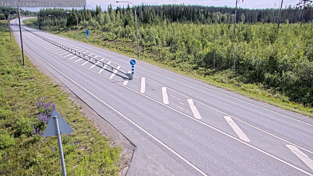 Kelikamerat Kuva Tie 23 Leppävirta, Soisalo, Leppävirta, Pohjois-Savo