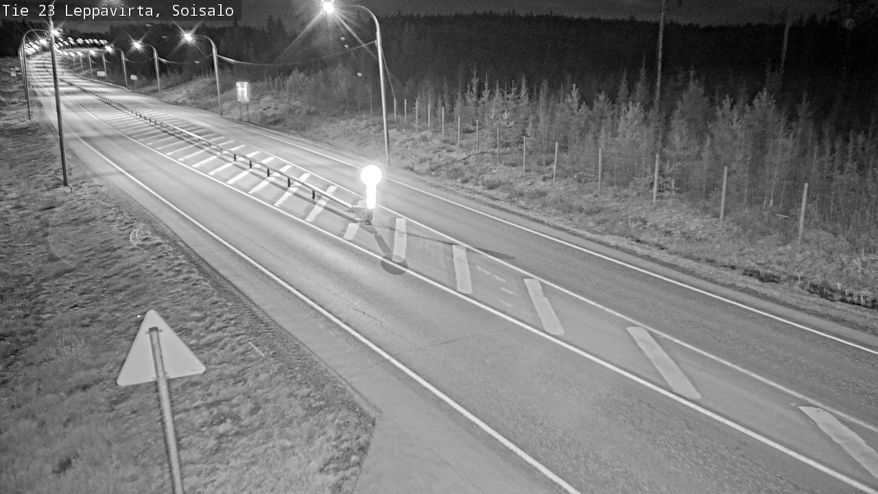 Weather Camera Image Väg 23 Leppävirta, Soisalo, Leppävirta, Pohjois-Savo