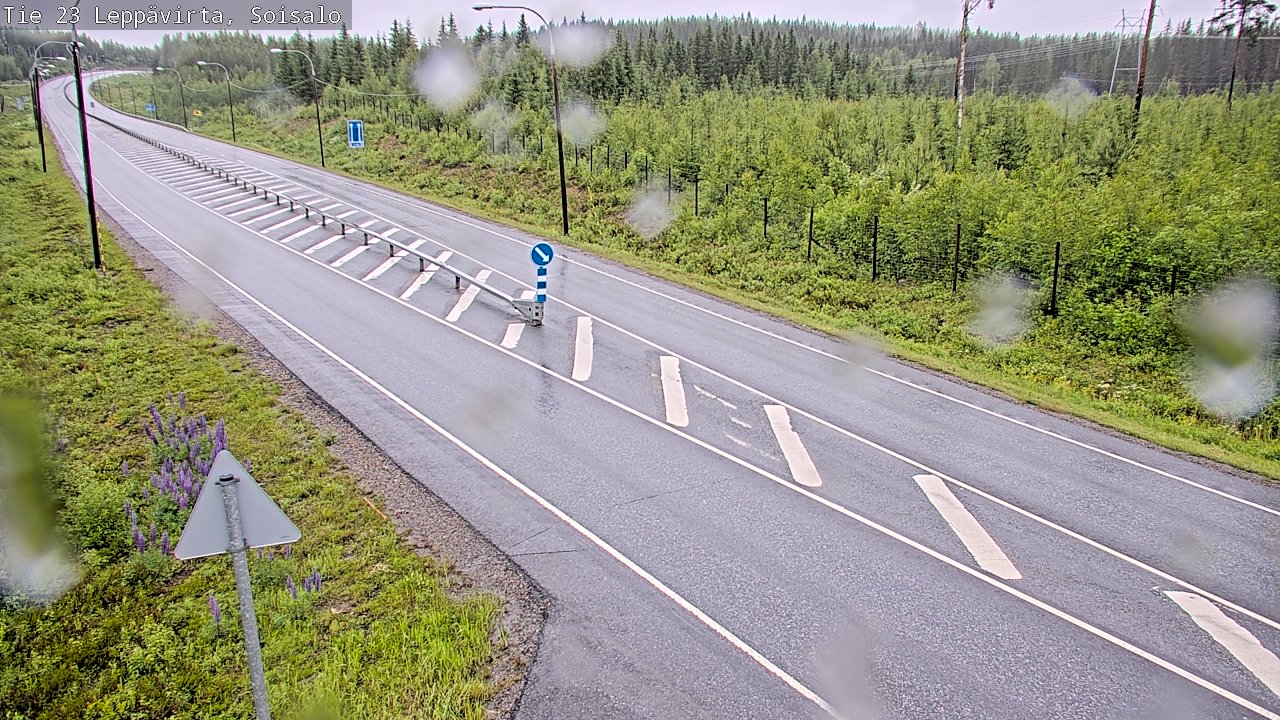 Kelikamerat Kuva Tie 23 Leppävirta, Soisalo, Leppävirta, Pohjois-Savo