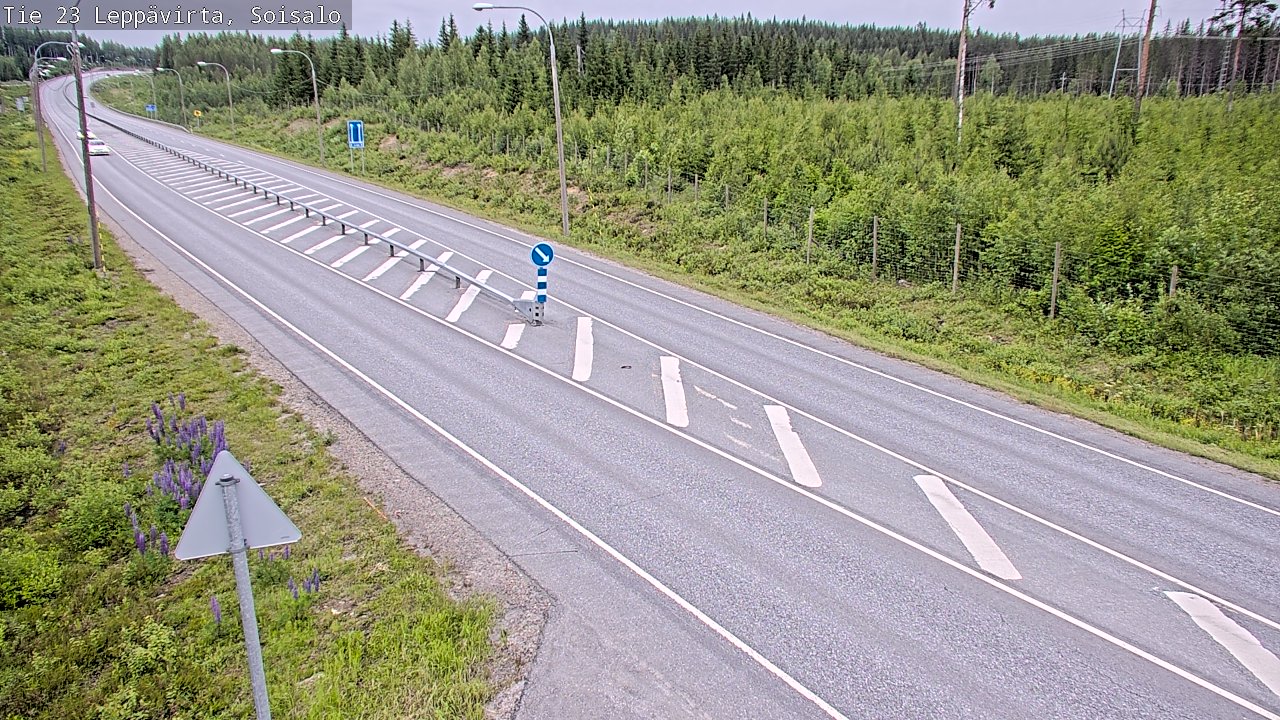 Kelikamerat Kuva Tie 23 Leppävirta, Soisalo, Leppävirta, Pohjois-Savo