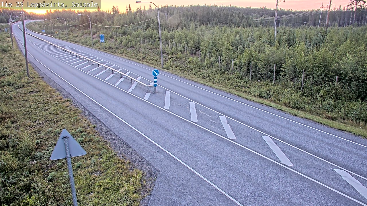 Kelikamerat Kuva Tie 23 Leppävirta, Soisalo, Leppävirta, Pohjois-Savo