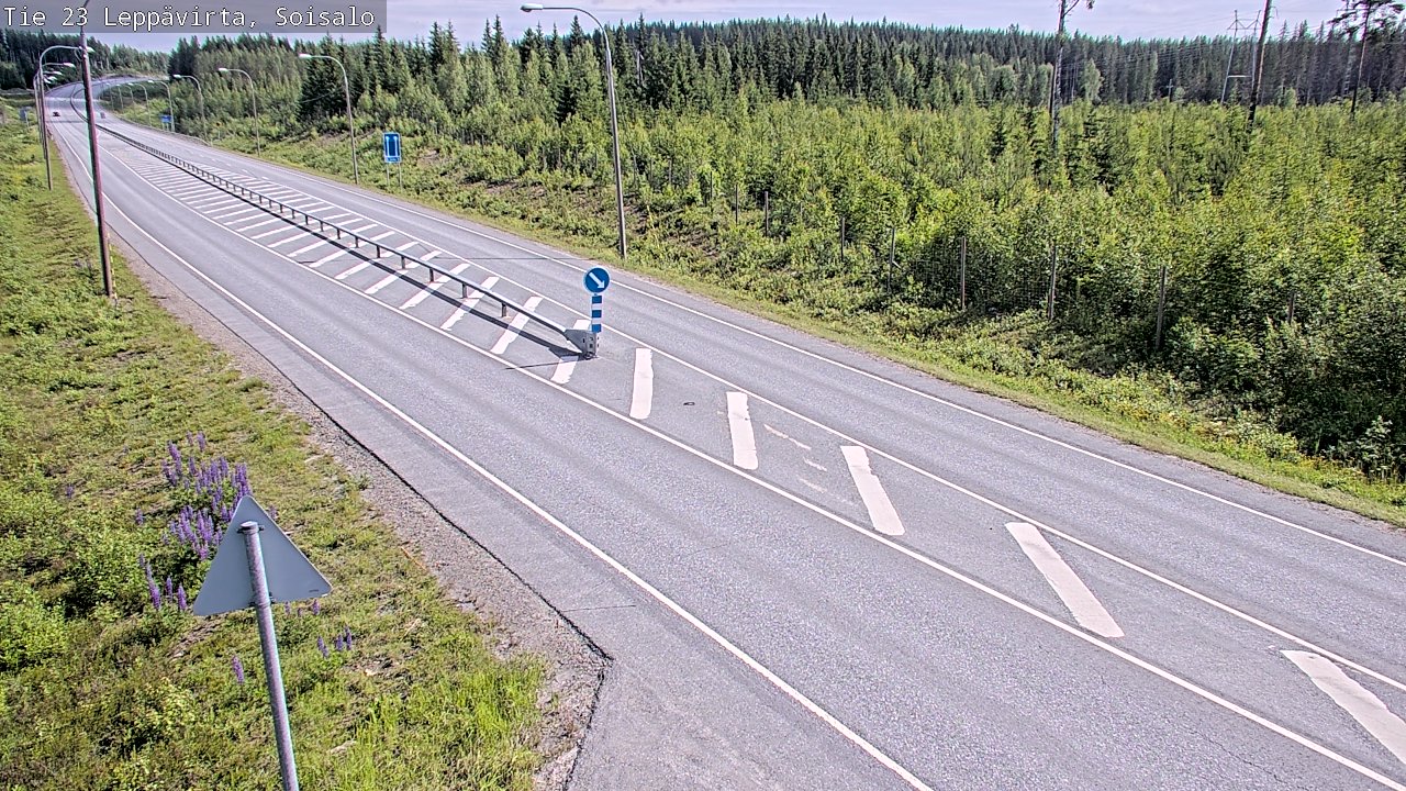 Kelikamerat Kuva Tie 23 Leppävirta, Soisalo, Leppävirta, Pohjois-Savo