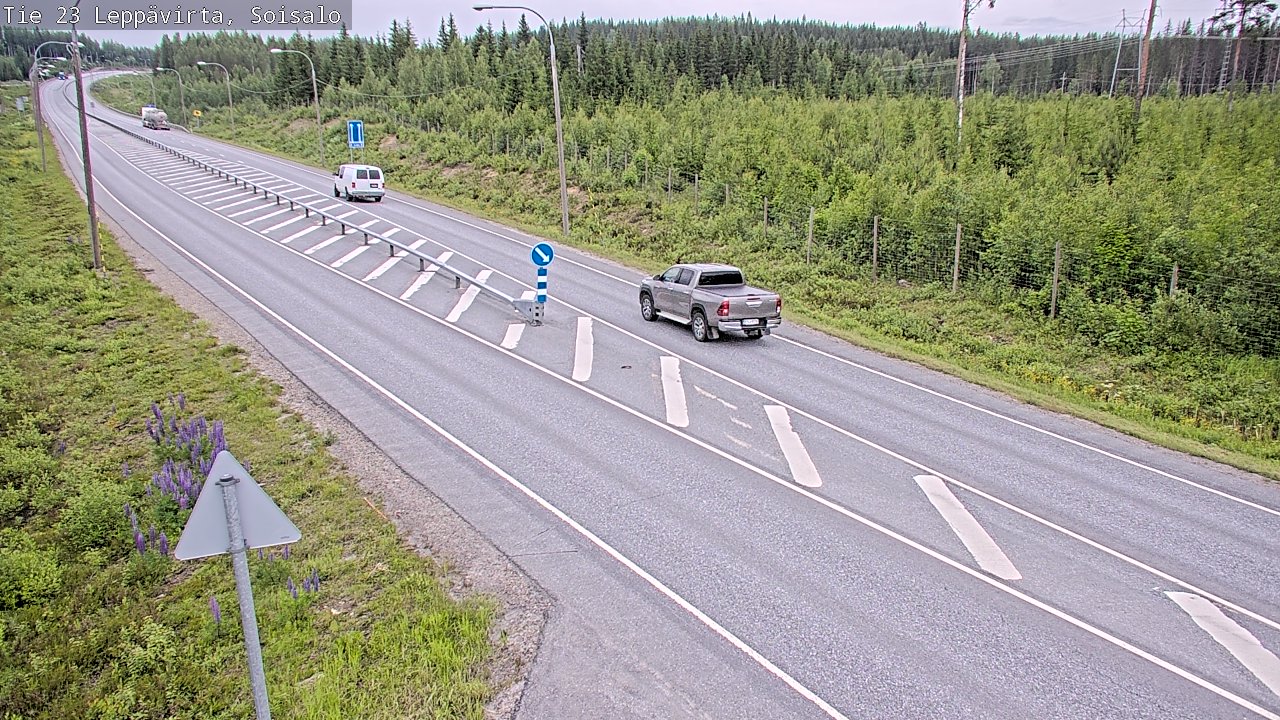 Kelikamerat Kuva Tie 23 Leppävirta, Soisalo, Leppävirta, Pohjois-Savo