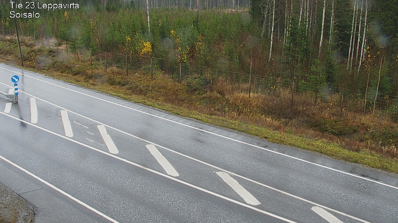 Weather Camera Image Väg 23 Leppävirta, Soisalo, Leppävirta, Pohjois-Savo
