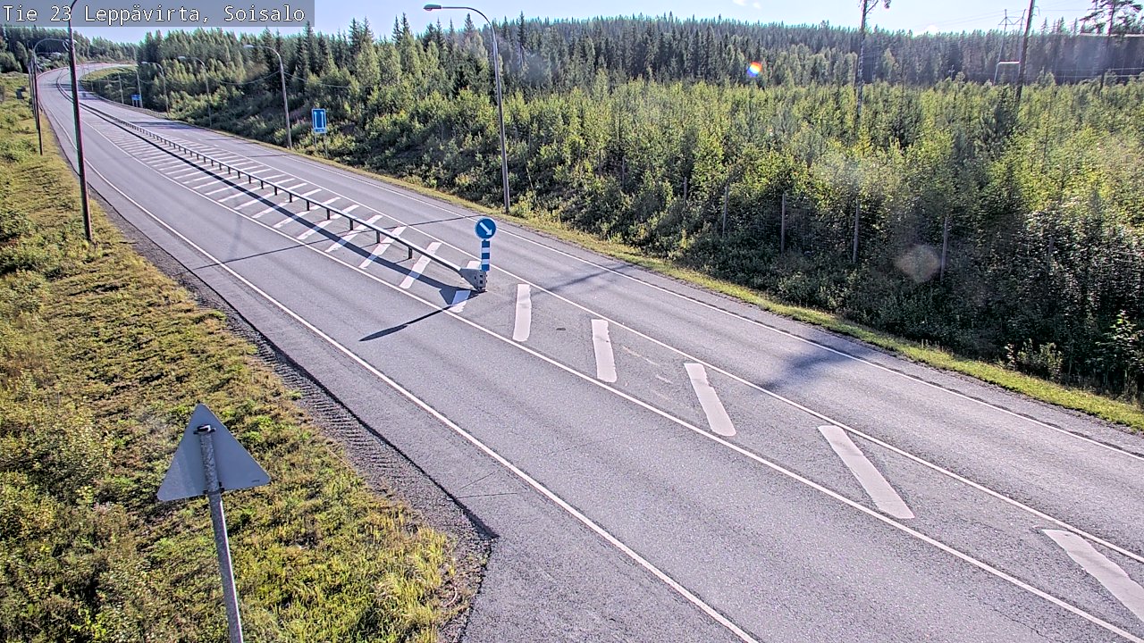 Kelikamerat Kuva Tie 23 Leppävirta, Soisalo, Leppävirta, Pohjois-Savo