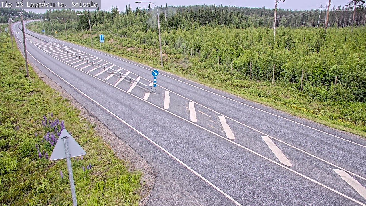 Kelikamerat Kuva Tie 23 Leppävirta, Soisalo, Leppävirta, Pohjois-Savo