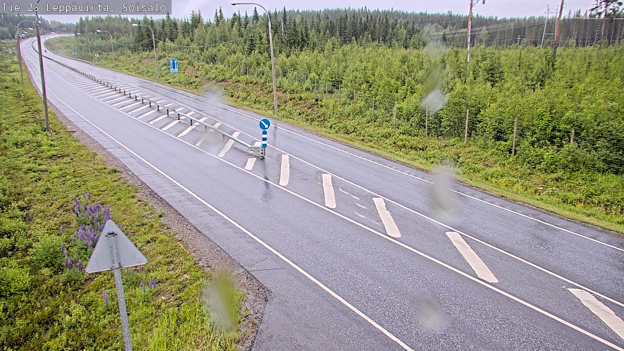 Kelikamerat Kuva Tie 23 Leppävirta, Soisalo, Leppävirta, Pohjois-Savo