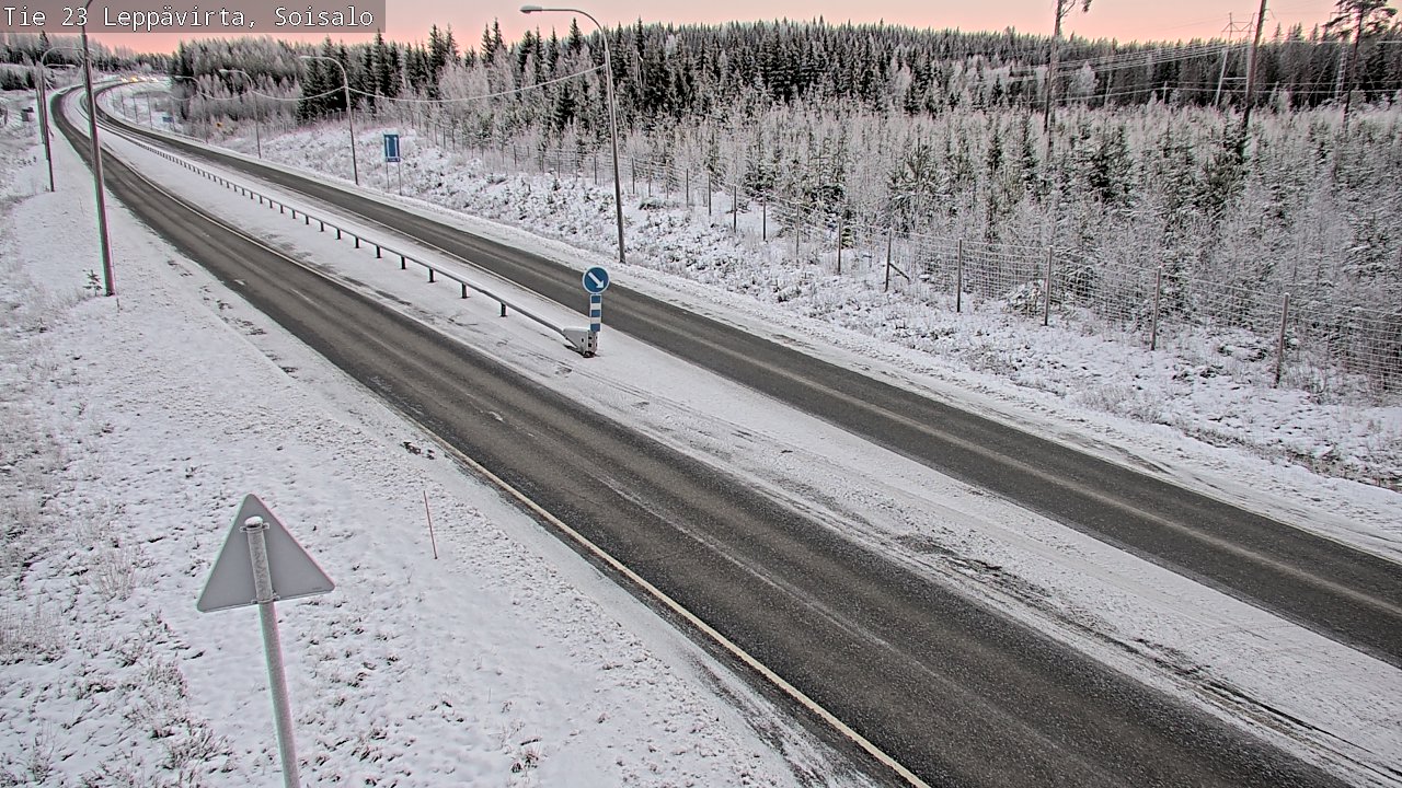 Kelikamerat Kuva Tie 23 Leppävirta, Soisalo, Leppävirta, Pohjois-Savo