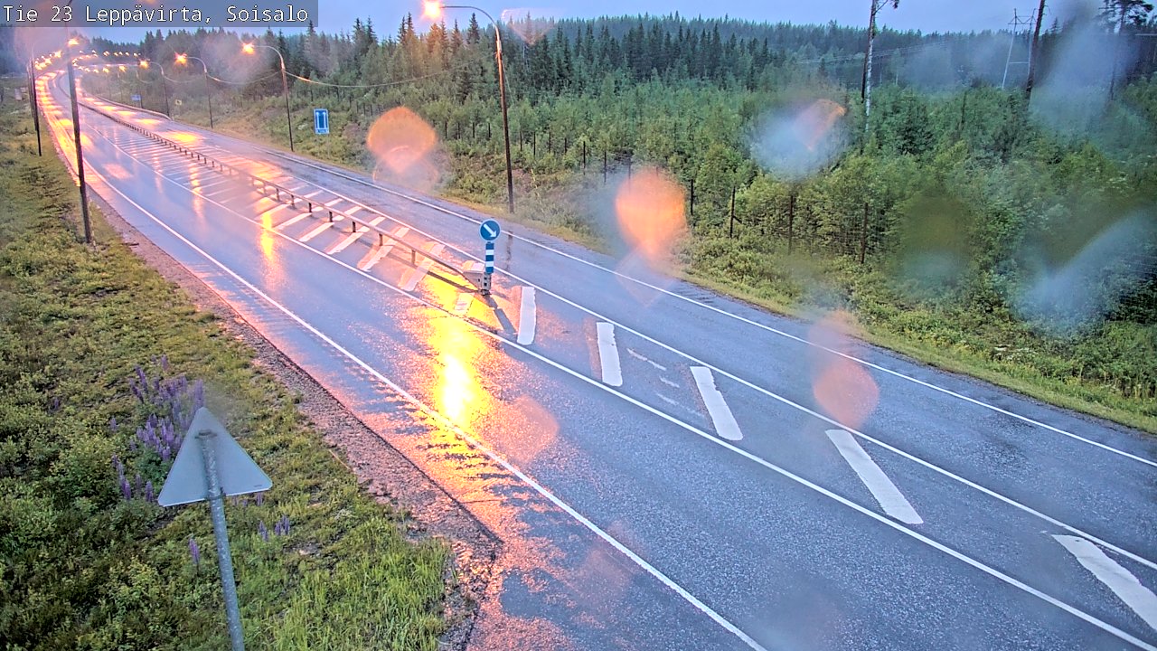 Kelikamerat Kuva Tie 23 Leppävirta, Soisalo, Leppävirta, Pohjois-Savo